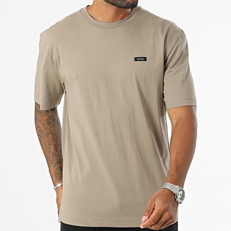 Calvin Klein - Tee Shirt Katoen Comfort 2749 Taupe