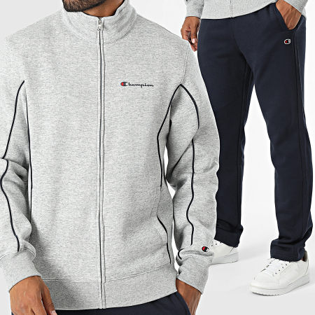 Champion Ensemble De Survetement 220289 Gris Chine Bleu Marine LaBoutiqueOfficielle