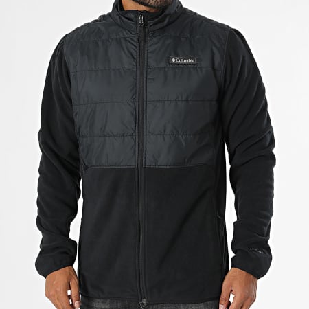 Columbia - Basin Butte Fleece Jas 2101761 Zwart