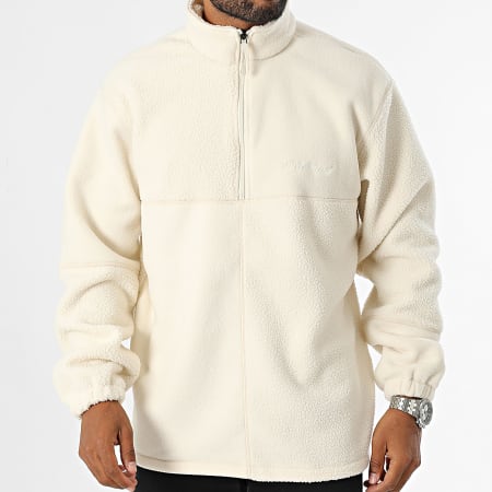 Dickies - Veste Polaire Col Zippé A864D Beige Clair