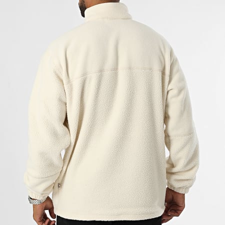 Dickies - A864D Licht Beige Zip Neck Fleece Jas