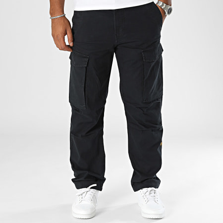 G-Star - Pantaloni regular Core Cargo D24309-D729 Nero