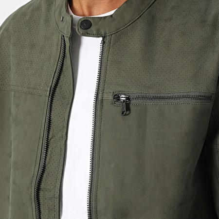 Kaporal - Giacca biker Birak Verde Khaki