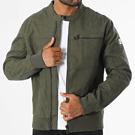 Kaporal - Giacca biker Birak Verde Khaki