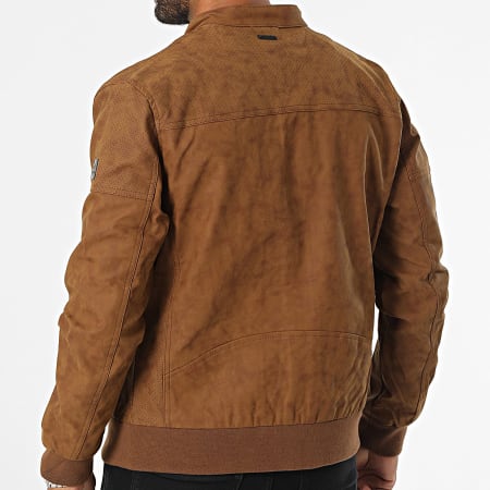 Kaporal - Cazadora biker Birak Camel