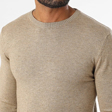 KZR - Pull Beige Chiné