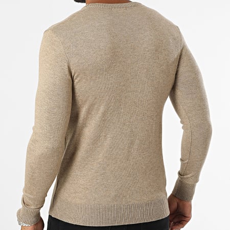 KZR - Pull Beige Chiné