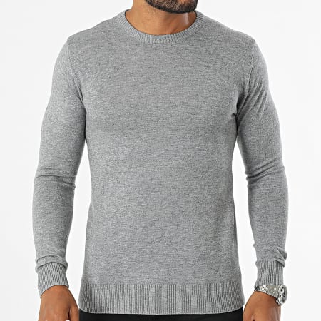 KZR - Maglione grigio Heather