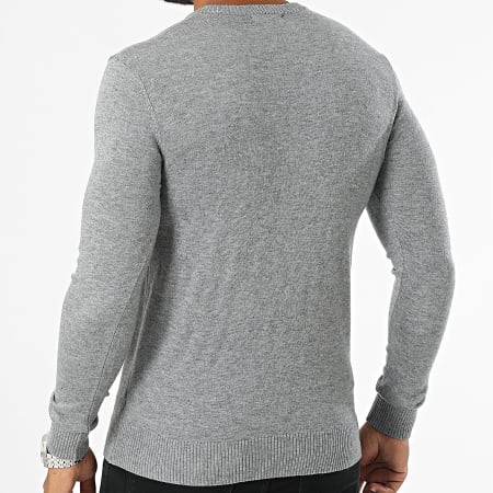 KZR - Maglione grigio Heather