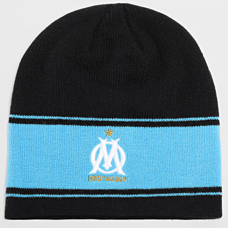 OM - Fan Beanie M24023 Negro Azul claro