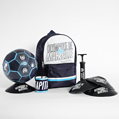 OM - Mochila Fútbol Kit M24083 Azul Marino