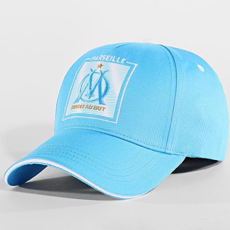 OM - M24018 Cappello con logo del ventilatore azzurro