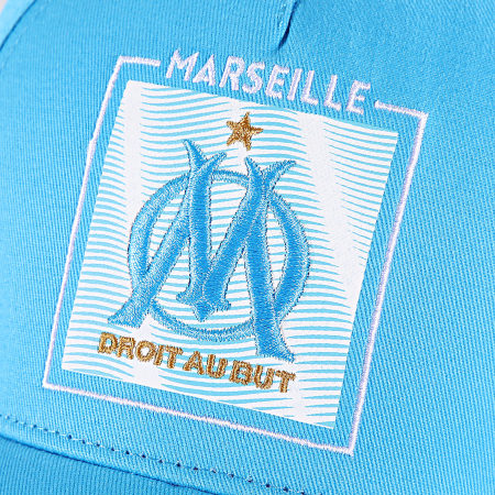 OM - M24018 Cappello con logo del ventilatore azzurro