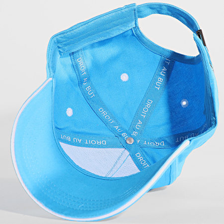 OM - M24018 Cappello con logo del ventilatore azzurro