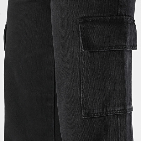 Only - Jeans Hope Black Cargo Donna