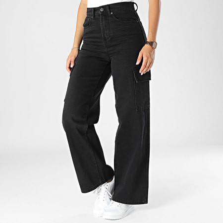 Only - Jeans Hope Black Cargo Donna