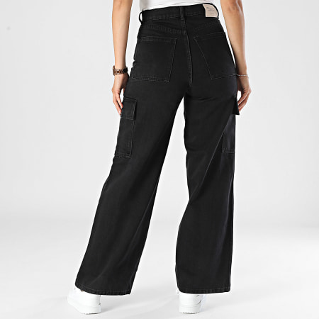 Only - Jeans Hope Black Cargo Donna