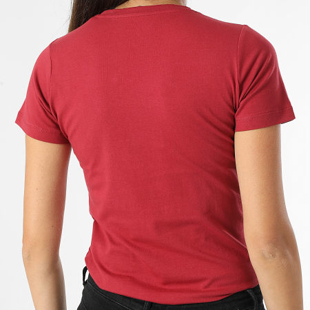 Pepe Jeans - Dames Slim T-shirt New Virginia Rood