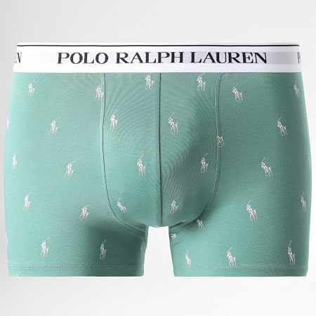 Polo Ralph Lauren - Set di 3 boxer verdi, grigi e neri