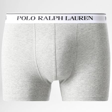 Polo Ralph Lauren - Lote de 3 calzoncillos bóxer verde brezo gris negro