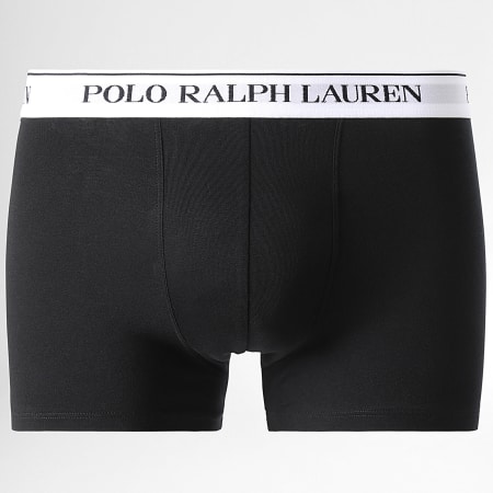 Polo Ralph Lauren - Lote de 3 calzoncillos bóxer verde brezo gris negro