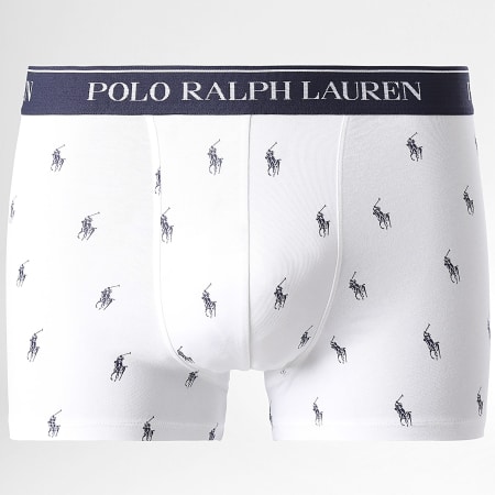 Polo Ralph Lauren - Lot De 3 Boxers Blanc Rouge Bleu Marine