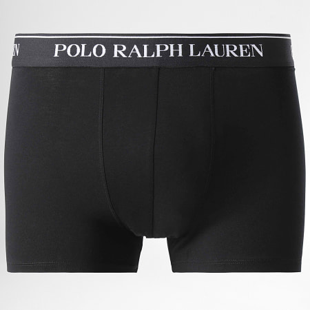 Polo Ralph Lauren - Juego De 3 Calzoncillos Boxer Caqui Verde Gris Heather Negro