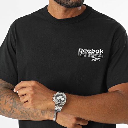 Reebok - Camiseta Reebok Identity Brand Proud GFX 100076383 Negro