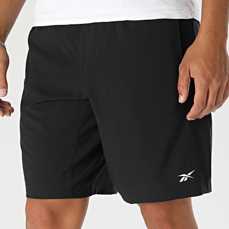 Reebok - Pantalones cortos de jogging 100043424 Negro