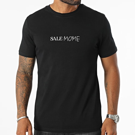 Sale Môme Paris - Tee Shirt Uitverkoop Zwart Wit