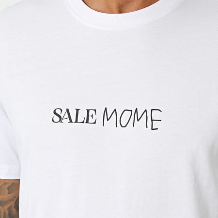 Sale Môme Paris - T-shirt sale aanbieding wit zwart