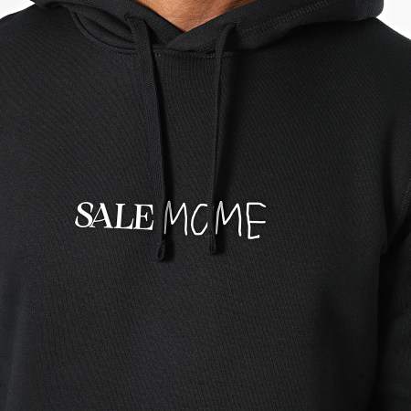 Sale Môme Paris - Venta de sudaderas con capucha Negro Blanco