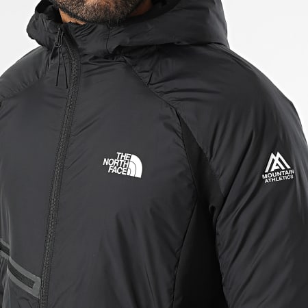 The North Face - Chaqueta con capucha y cremallera Hybrid A892W Negro