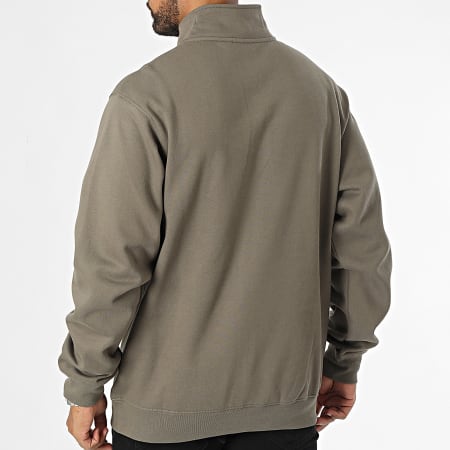 Vans - Sudadera con cremallera y cuello 00HPM Taupe