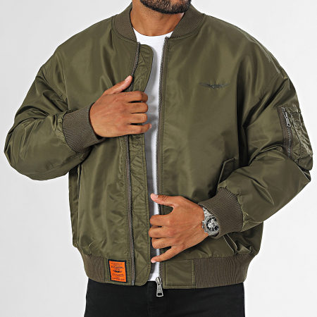 Cazadora Bomber Original 200 Caqui Verde