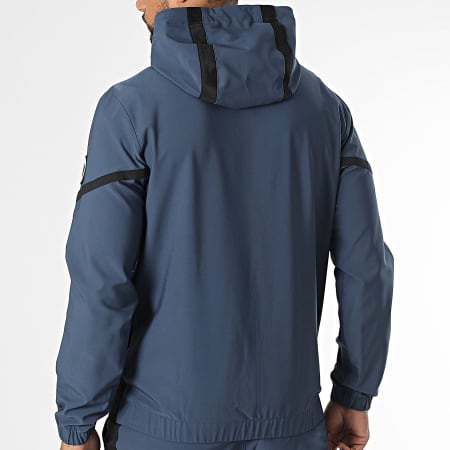 Comme Des Loups - Ensemble De Survetement Octogone Bleu Marine Noir