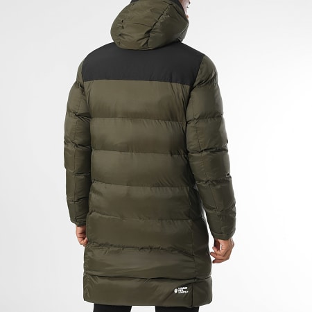 Comme Des Loups - Doudoune Longue Chauffante Alaska Vert Kaki