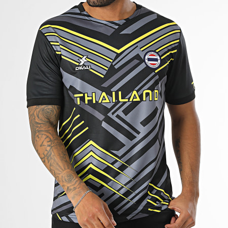 Maillot De Foot Thailande Noir Gris
