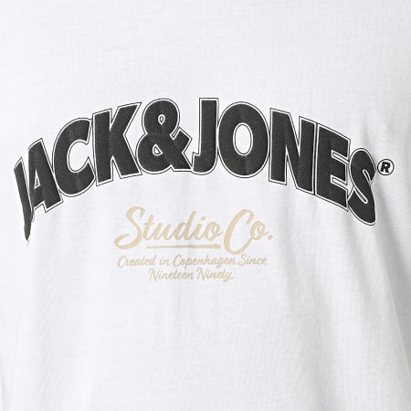 Jack And Jones - Set di 2 magliette Bronx bianche e nere