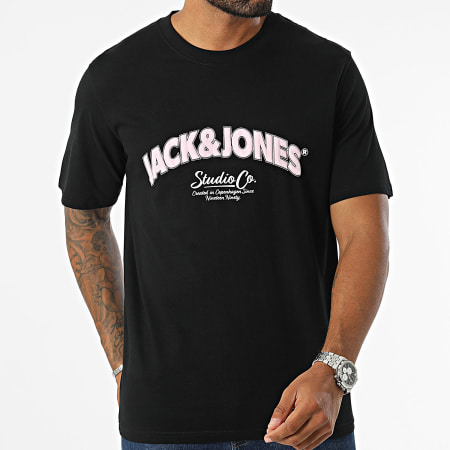 Jack And Jones - Set di 2 magliette Bronx bianche e nere