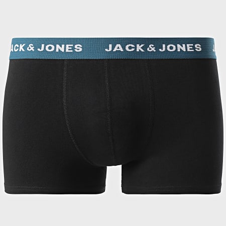 Jack And Jones - Juego de 5 bóxers Oliver Solid Negro