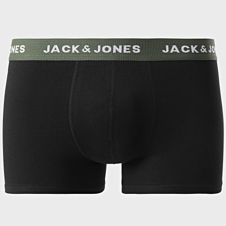 Jack And Jones - Juego de 5 bóxers Oliver Solid Negro