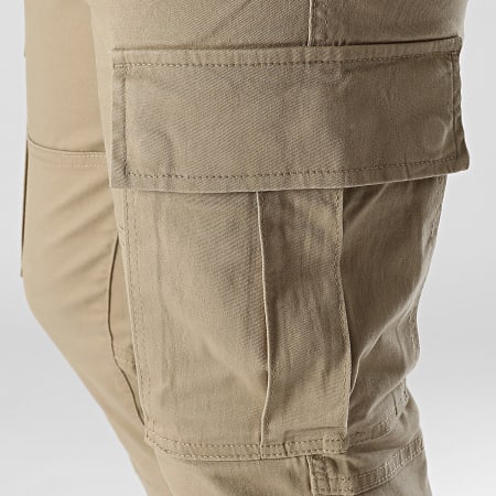 JJREBEL - Pantalones Cargo Michael Beige