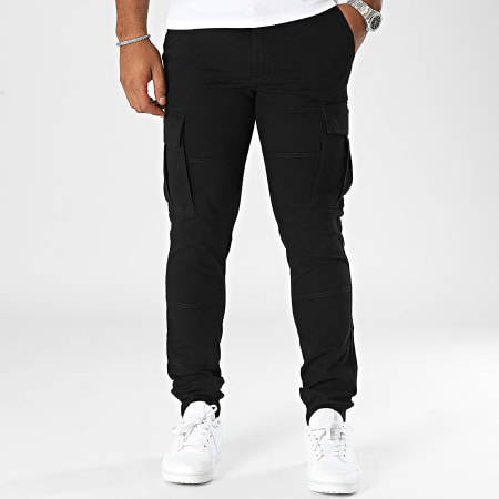 JJREBEL - Michael Cargo Pants Nero