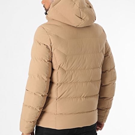 Kymaxx - Beige jack met capuchon