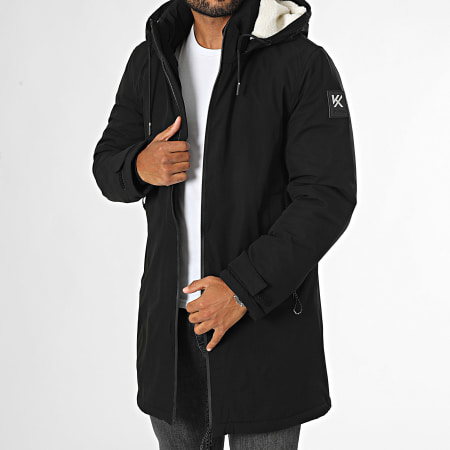 Kymaxx - Parka Capuche Noir