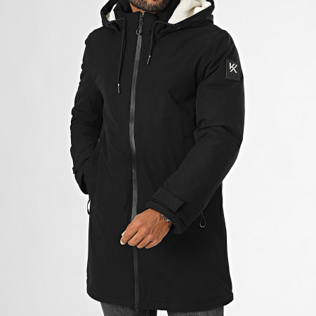 Kymaxx - Parka Capuche Noir