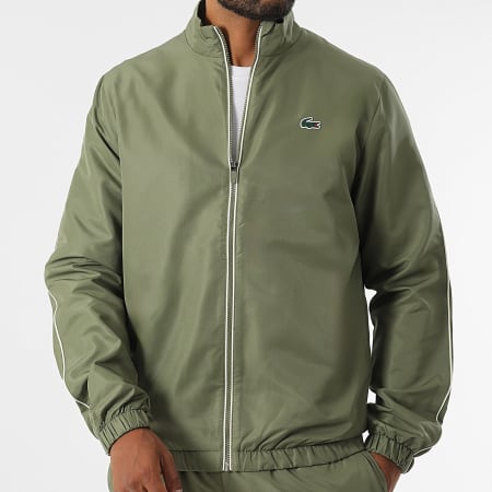 Lacoste Ensemble De Survetement Logo Crocodile Vert Kaki LaBoutiqueOfficielle
