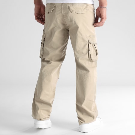 LBO - Pantalón cargo relax 0529 Beige