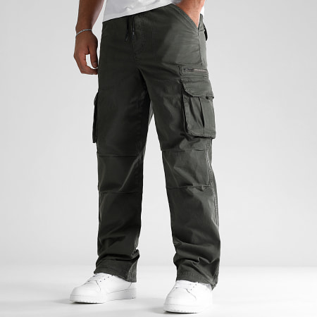 LBO - 0537 Pantaloni cargo rilassati grigio antracite